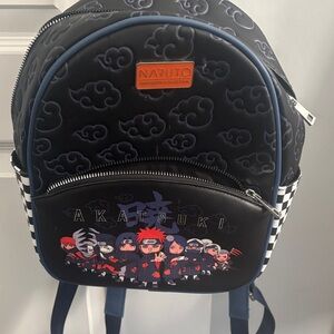 Naruto Shippuden Collection Mini Backpack - Black and Blue